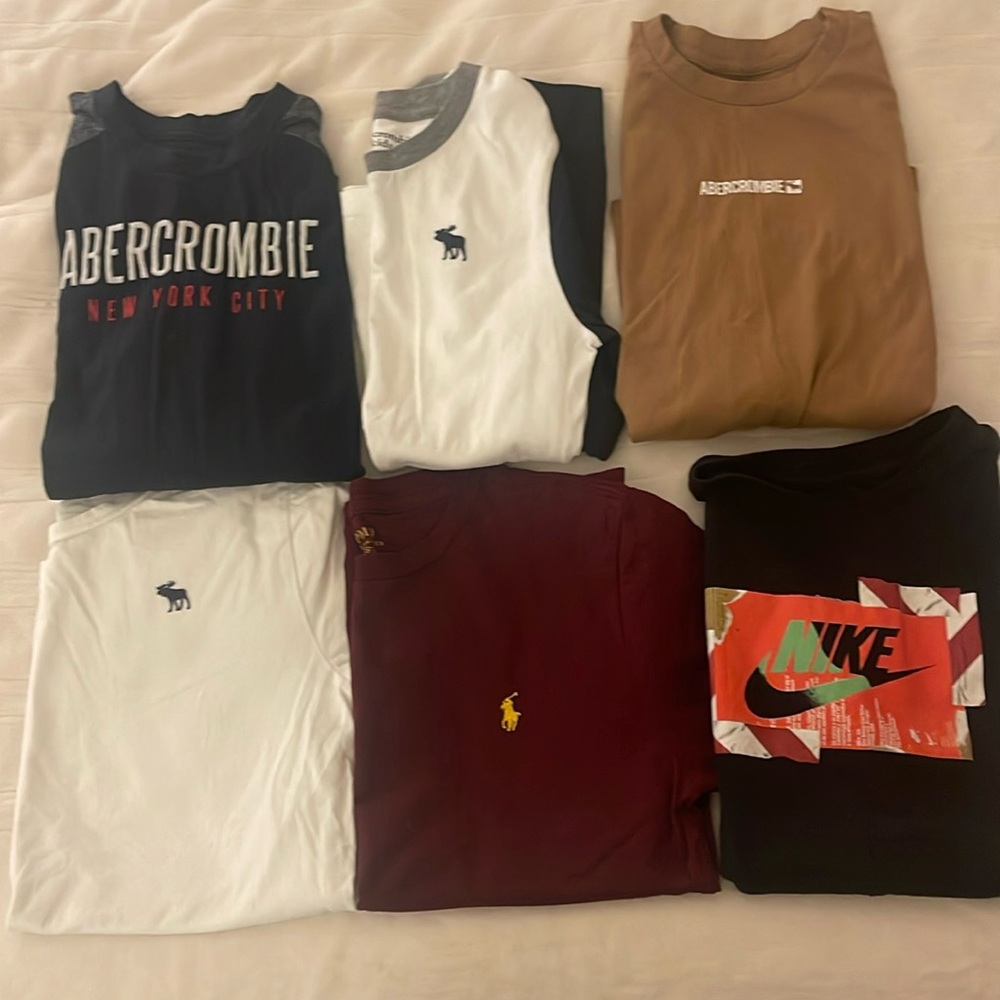 SOLD Abercrombie kids polo Nike lot size 10-12